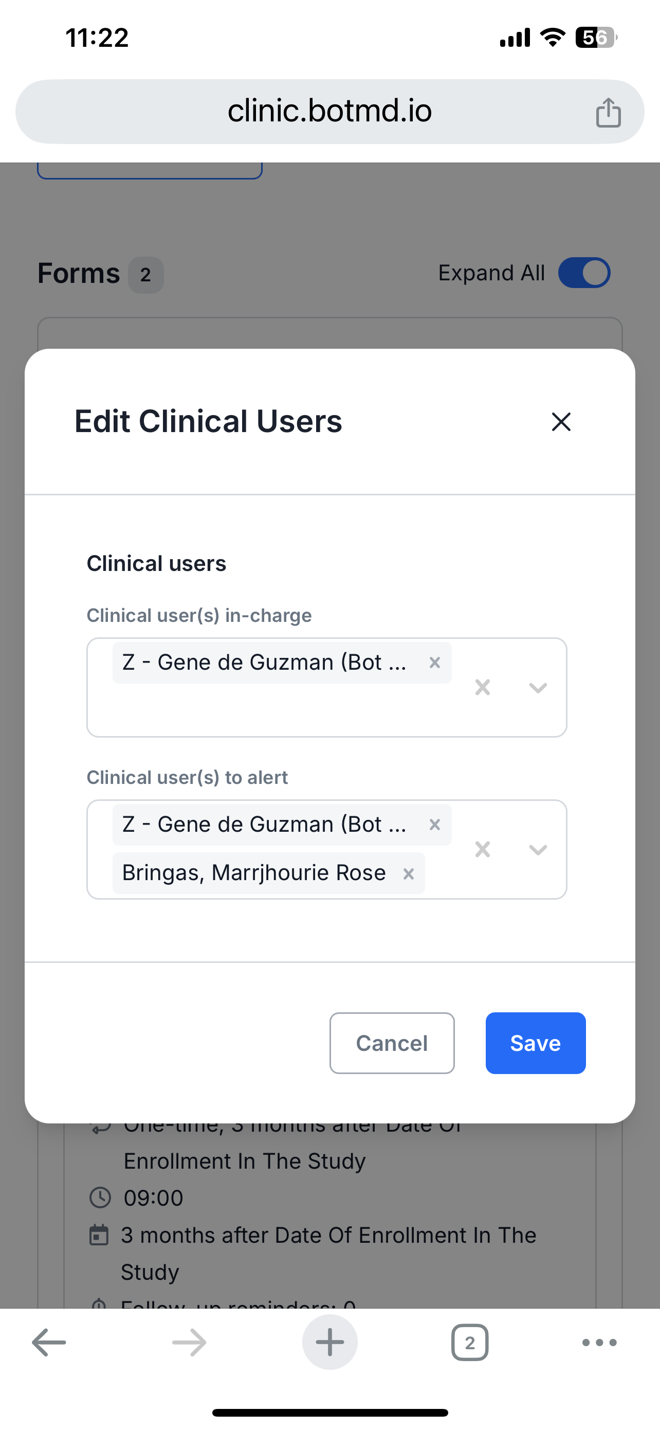Mobile - Edit Clincal Users -> Select Clincal Users.PNG
